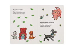 Knížka Říkadla pro nejmenší 16x23cm CZ text