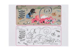 Omalovánky Krtek a autíčko A4