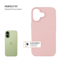 Kryt Story iPhone 17 růžový FIXED
