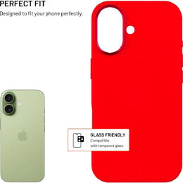 Magflow iPhone 17 červený FIXED