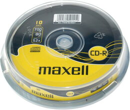 CD-R 700MB 52x 10SP 624027 MAXELL