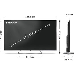 50JP7265E QLED MiniLED GOOGLE TV SHARP