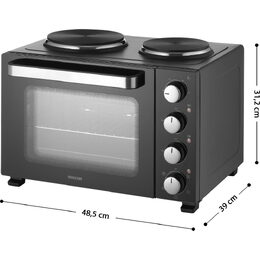 SEO 2800BK Elektrická trouba SENCOR