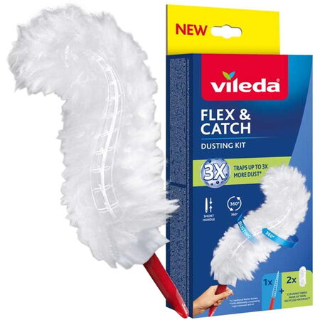 FLEX&CATCH PRACHOVKA KRÁTKÁ RUKOJ VILEDA