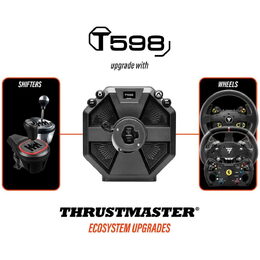 T598-X Volant+pedály Direct Axial Drive