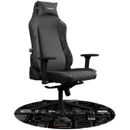 TELLUR 300 GEAR Podložka pod židli černá