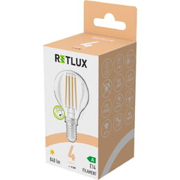 RFL 607 Fil.G45 E14 miniG 4W WW A RETLUX