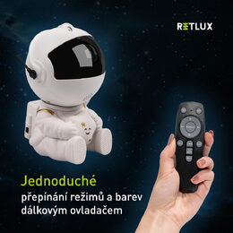 RNL 109 projektor astronaut malý RETLUX