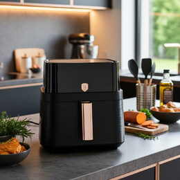 BERLINGERHAUS Horkovzdušná fritéza 7,2 l Black Rose Collection BH-9748