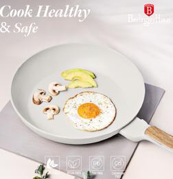 BERLINGERHAUS Sada nádobí s titanovým povrchem 15 ks Sahara Nordic Collection BH-8325