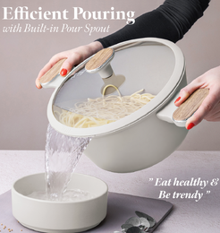 BERLINGERHAUS Sada nádobí s titanovým povrchem 15 ks Sahara Nordic Collection BH-8325