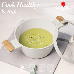 BERLINGERHAUS Sada nádobí s titanovým povrchem 15 ks Sahara Nordic Collection BH-8325