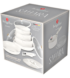 BERLINGERHAUS Sada nádobí s titanovým povrchem 13 ks Sahara Nordic Collection BH-8420