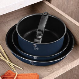 BERLINGERHAUS Sada nádobí s titanovým povrchem 13 ks Deep Sea Collection BH-8417