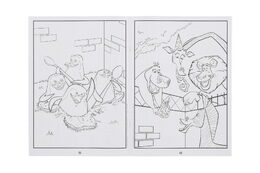 Omalovánky Madagascar 20x27,5cm