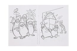 Omalovánky Tučňáci z Madagaskaru 20x27,5cm