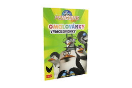 Omalovánky Tučňáci z Madagaskaru 20x27,5cm