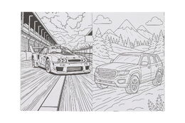 Omalovánky Auta 20x27,5cm