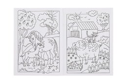 Omalovánky Zvířata na farmě 20x27,5cm