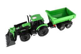 Lena WORXX Traktor Deutz-Fahr s přívěsem