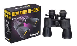 Binokulární dalekohled Levenhuk New Atom 10–30x50