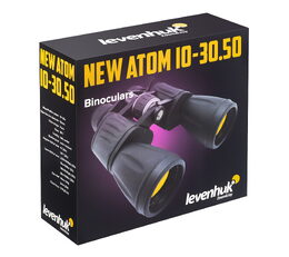 Binokulární dalekohled Levenhuk New Atom 10–30x50