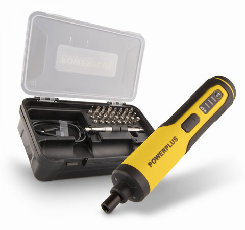 Aku šroubovák Powerplus POWX00420 4V  plus  přísl.