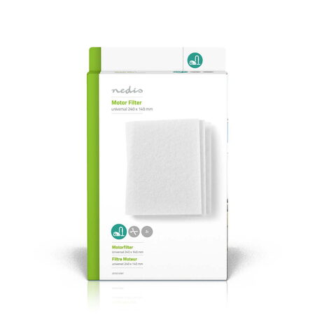 Nedis CHFI211MI - Tukový Filtr do Digestoře 57 x 47 cm | Indikátor výměny | Lze dělit