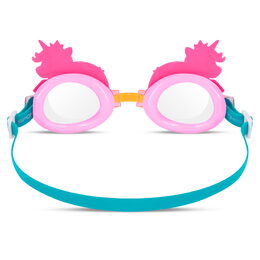Spokey PLAYA Dětské plavecké brýle s nastavitelným nosníkem, jednorožec