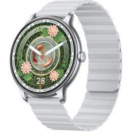 Slim se silikonovým řem. Stříbrná ARMODD