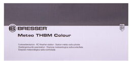 Meteostanice Bresser s barevným displejem, černá
