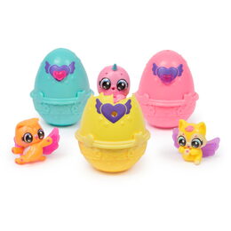 Hatchimals figurky s doplňky z duhového obláčku