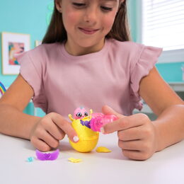 Hatchimals figurky s doplňky z duhového obláčku