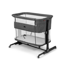 Postýlka Kidnort Snäckskal černá