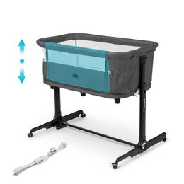 Postýlka Kidnort Snäckskal černá