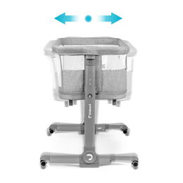 Postýlka Kidnort Snäckskal šedá