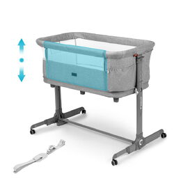 Postýlka Kidnort Snäckskal šedá