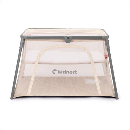 Cetovní postýlka Kidnort Bleke 2v1 béžová