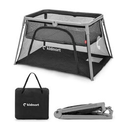 Cetovní postýlka Kidnort Bleke 2v1 černá