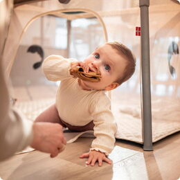 Cetovní postýlka Kidnort Bleke 2v1 černá