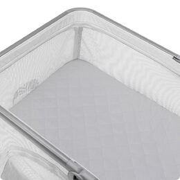 Cetovní postýlka Kidnort Bleke 2v1 šedá