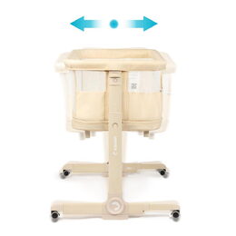 Postýlka Kidnort Snäckskal béžová