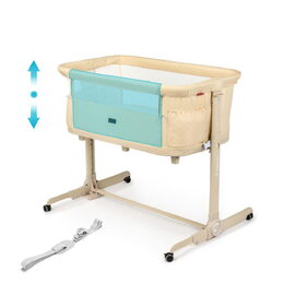 Postýlka Kidnort Snäckskal béžová