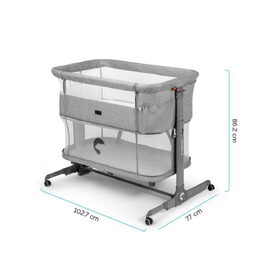 Postýlka Kidnort Snäckskal béžová