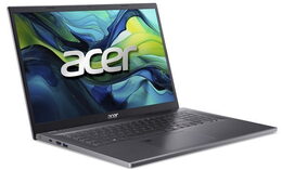 Ntb Acer Aspire 17 (A17-51M-962H) i9-13900H, 17.3", RAM 16GB, SSD 1024 GB Intel Intel Graphics, FPR, Microsoft Windows 11 Home - šedý