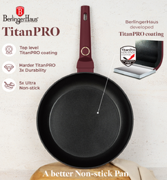 BERLINGERHAUS Sada pánví s titanovým povrchem 3 ks Leonardo Collection BH-8048