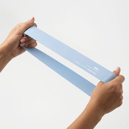 Spokey FLEX SET Sada 3 posilovacích gum, béžová, světle modrá, hnědá