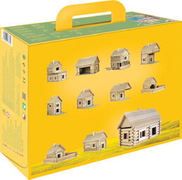 Walachia Dřevěná stavebnice Vario Massive mini 91 dílů