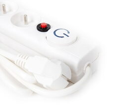 PLATINET FIESTA prodlužovací lišta 3x zásuvka, 3x USB (vč. USB-C), 10 A, 1,5m, typ E, bílá