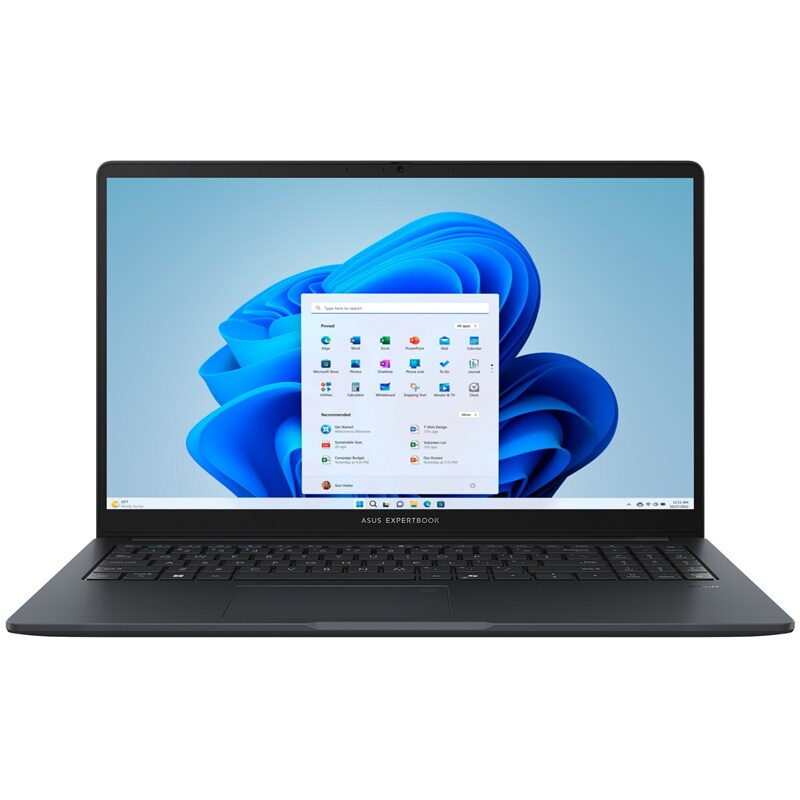 Ntb Asus ExpertBook B1 INTEL Core 5-210H, 15.6", RAM 16GB, SSD 512GB, Intel Iris Xe (v režimu UHD Graphics), FPR, Microsoft Windows 11 Pro - černý